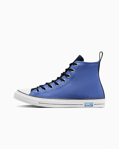 Blue / Black / White Converse Chuck Taylor All Star Vintage Athletic Women Sneakers Singapore | C-03279149