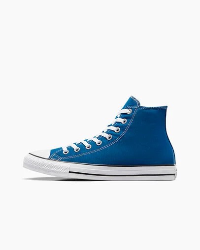 Blue / White Converse Chuck Taylor All Star Men Canvas Shoes Singapore | C-92345869