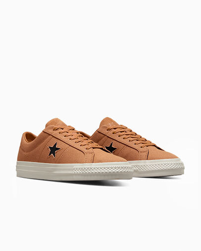 Brown Converse One Star Pro Women Skate Shoes Singapore | C-34981259