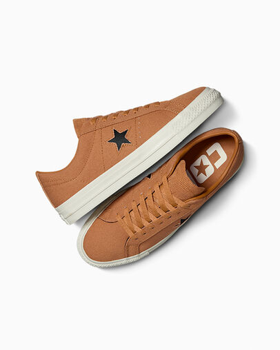 Brown Converse One Star Pro Women Skate Shoes Singapore | C-34981259