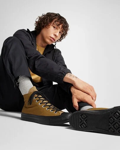 Brown / Black Converse Chuck 70 GORE-TEX Men Boots Singapore | C-70692159