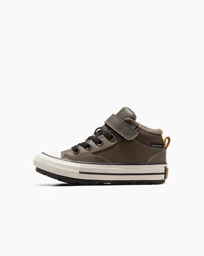 Brown / Black Converse Chuck Taylor All Star Malden Street Kids' Boots Singapore | C-52468099