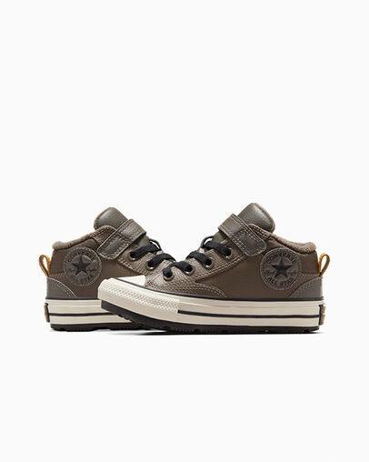Brown / Black Converse Chuck Taylor All Star Malden Street Kids' Boots Singapore | C-52468099