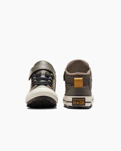 Brown / Black Converse Chuck Taylor All Star Malden Street Kids' Boots Singapore | C-52468099