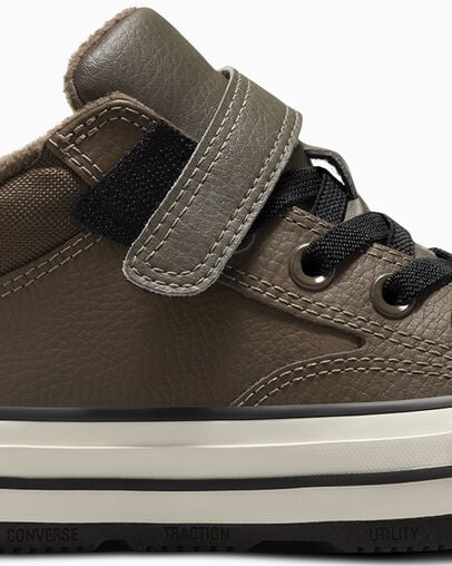 Brown / Black Converse Chuck Taylor All Star Malden Street Kids' Boots Singapore | C-52468099