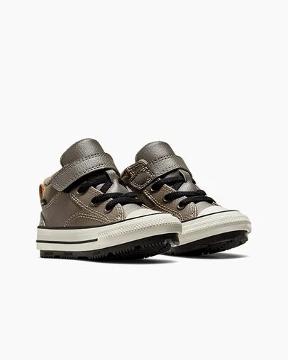 Brown / Black Converse Chuck Taylor All Star Water-Repellent Malden Street Kids' Boots Singapore | C-73456909