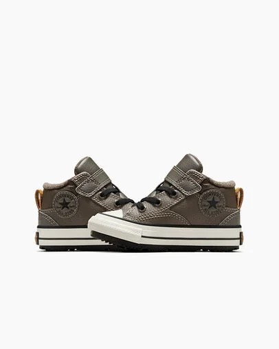 Brown / Black Converse Chuck Taylor All Star Water-Repellent Malden Street Kids' Boots Singapore | C-73456909