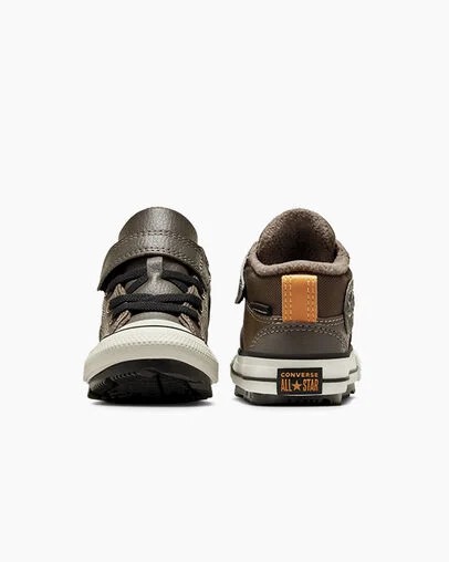 Brown / Black Converse Chuck Taylor All Star Water-Repellent Malden Street Kids' Boots Singapore | C-73456909