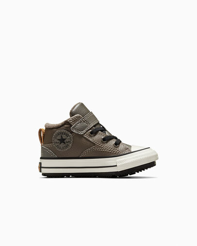 Brown / Black Converse Chuck Taylor All Star Water-Repellent Malden Street Kids\' Boots Singapore | C-73456909