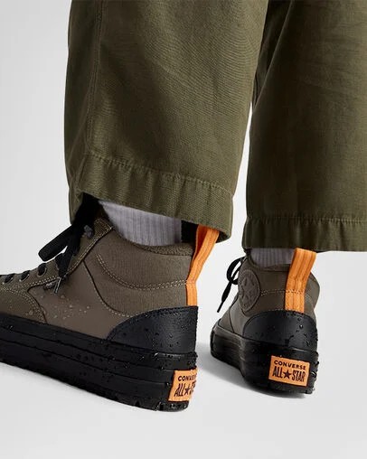 Brown / Black Converse Chuck Taylor All Star Malden Street Men Boots Singapore | C-60743929