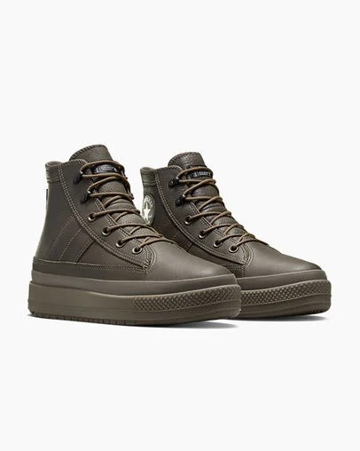 Brown / Black Converse Chuck Taylor All Star Equip Waterproof Men Boots Singapore | C-46915209