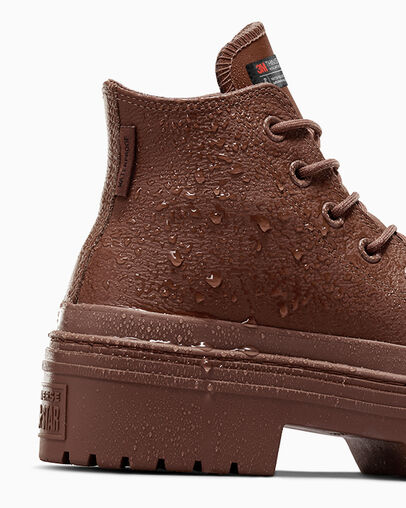 Brown / Black Converse Chuck Taylor All Star Lugged Heel Women Platform Shoes Singapore | C-90253179