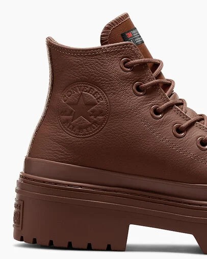 Brown / Black Converse Chuck Taylor All Star Lugged Heel Women Platform Shoes Singapore | C-90253179