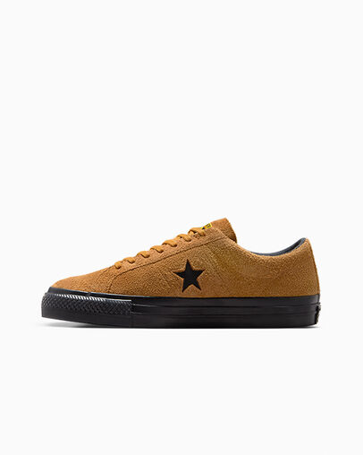 Brown / Black Converse Converse x IRAK NYC One Star Pro Women Skate Shoes Singapore | C-42978519