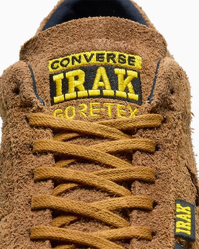 Brown / Black Converse Converse x IRAK NYC One Star Pro Women Skate Shoes Singapore | C-42978519