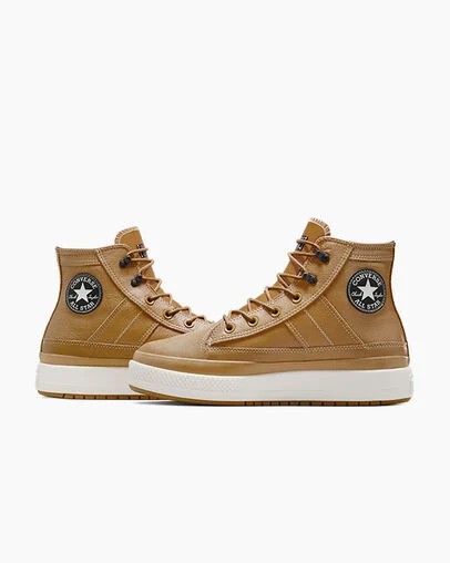 Brown / Brown Converse Chuck Taylor All Star Equip Waterproof Men Boots Singapore | C-06487359