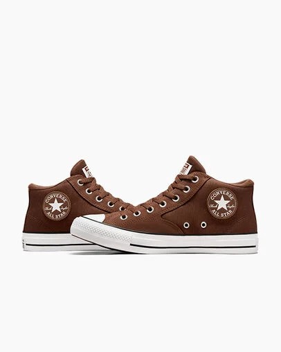 Brown / Brown / White Converse Chuck Taylor All Star Malden Street Men Boots Singapore | C-24908579