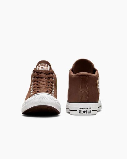 Brown / Brown / White Converse Chuck Taylor All Star Malden Street Men Boots Singapore | C-24908579