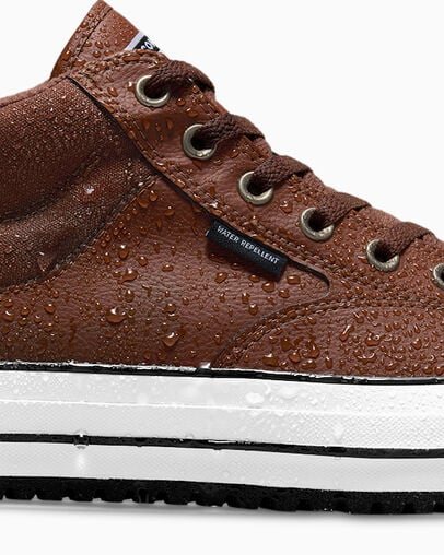 Brown / Brown / White Converse Chuck Taylor All Star Malden Street Men Boots Singapore | C-23615049