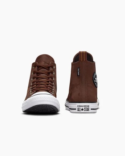 Brown / Brown / White Converse Chuck Taylor All Star TecTuff Waterproof Men Boots Singapore | C-97582409