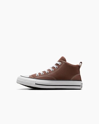 Brown / White / Black Converse Chuck Taylor All Star Malden Street Kids' Boots Singapore | C-42790169