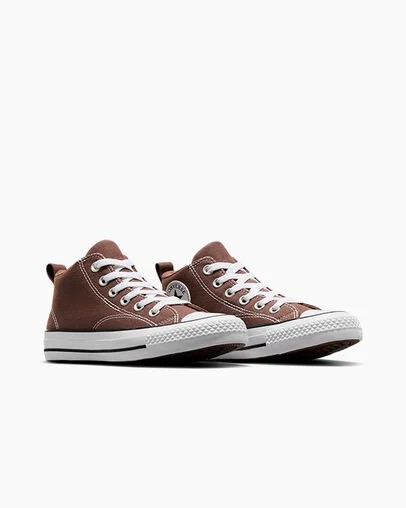 Brown / White / Black Converse Chuck Taylor All Star Malden Street Kids' Boots Singapore | C-42790169