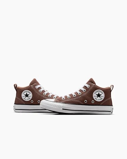 Brown / White / Black Converse Chuck Taylor All Star Malden Street Kids' Boots Singapore | C-42790169