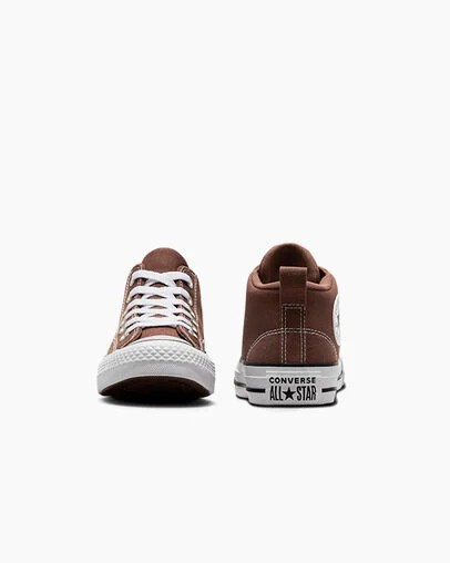 Brown / White / Black Converse Chuck Taylor All Star Malden Street Kids' Boots Singapore | C-42790169
