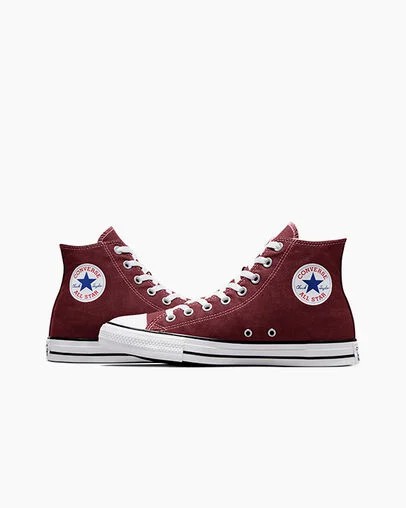 Burgundy Converse Chuck Taylor All Star Men Canvas Shoes Singapore | C-75281069