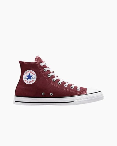 Burgundy Converse Chuck Taylor All Star Men Canvas Shoes Singapore | C-75281069