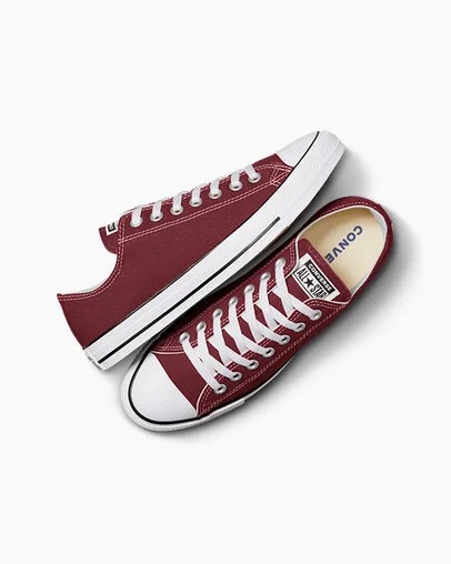 Burgundy Converse Chuck Taylor All Star Women Canvas Shoes Singapore | C-60345199