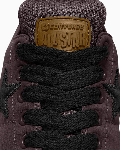 Burgundy / Black Converse One Star Puff Men Skate Shoes Singapore | C-75264939