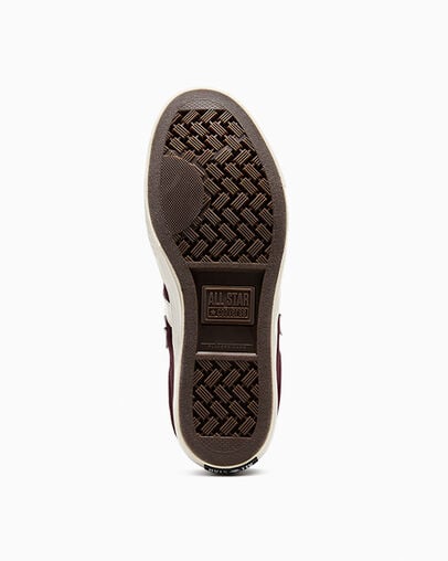 Burgundy / Purple / Black Converse Star Player 76 Suede Men Skate Shoes Singapore | C-09526379
