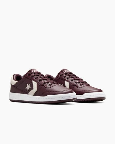 Burgundy / Purple / White Converse CONS Fastbreak Pro Leather & Nylon Men Skate Shoes Singapore | C-84603519