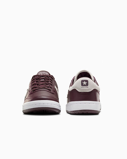 Burgundy / Purple / White Converse CONS Fastbreak Pro Leather & Nylon Men Skate Shoes Singapore | C-84603519