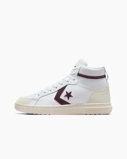 Burgundy / Purple / White Converse Pro Blaze Classic Men Boots Singapore | C-81725069