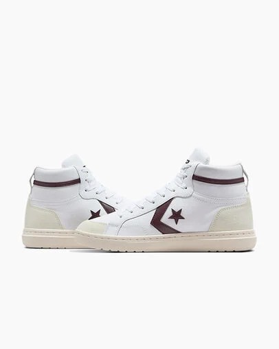 Burgundy / Purple / White Converse Pro Blaze Classic Men Boots Singapore | C-81725069