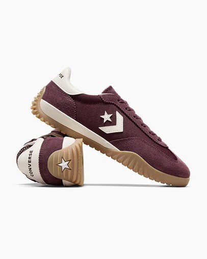 Burgundy / White Converse Run Star Women Trainers Singapore | C-62910589