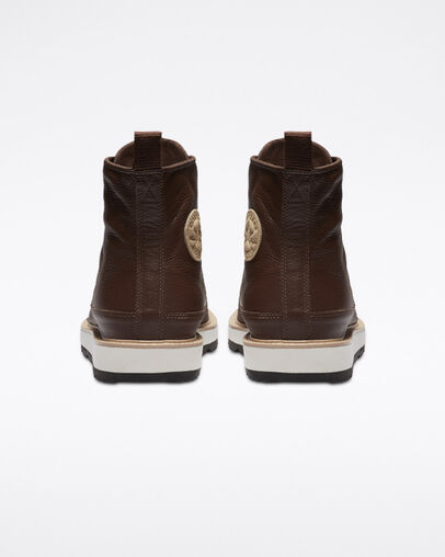 Chocolate / Black Converse Chuck Taylor Crafted Men Boots Singapore | C-52198639