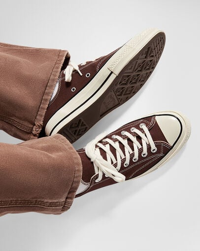 Dark Brown / Black Converse Chuck 70 Men Canvas Shoes Singapore | C-97018329