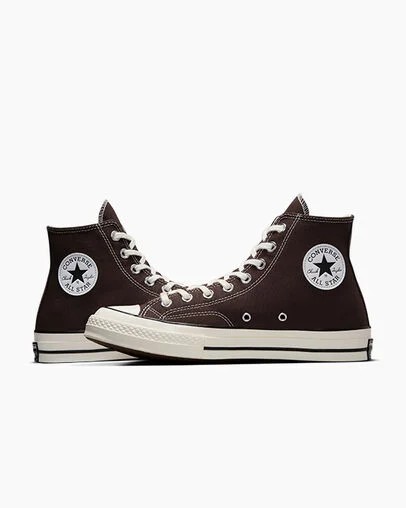 Dark Brown / Black Converse Chuck 70 Men Canvas Shoes Singapore | C-93825749