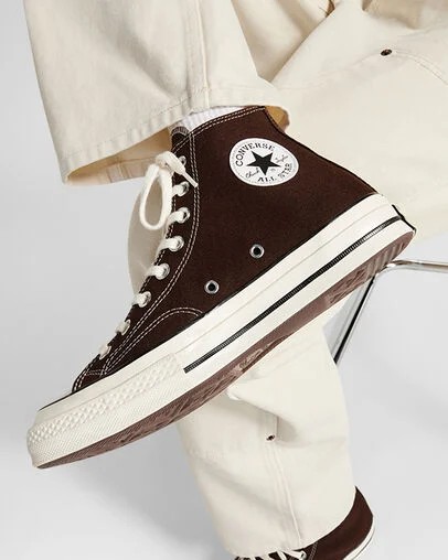 Dark Brown / Black Converse Chuck 70 Men Canvas Shoes Singapore | C-93825749