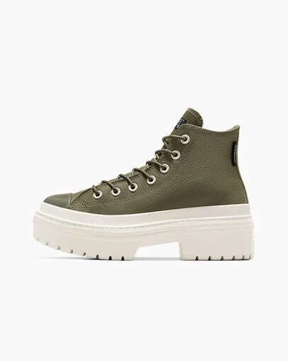 Dark Green / Black Converse Chuck Taylor All Star Lugged Heel Platform Waterproof Women Boots Singapore | C-45629089