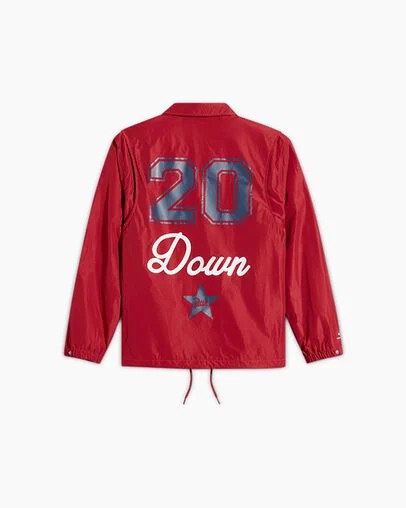 Dark Red Converse Converse x Patta Coaches Women Jacket Singapore | C-41587699