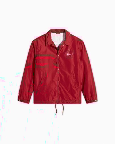 Dark Red Converse Converse x Patta Coaches Women Jacket Singapore | C-41587699