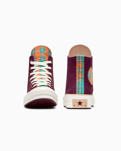 Deep Burgundy Converse Chuck 70 Women Canvas Shoes Singapore | C-20897659