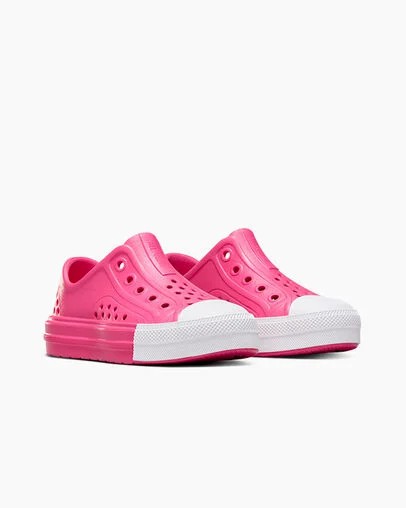 Fuchsia / Fuchsia Converse Chuck Taylor All Star Play Lite CX Kids' Sneakers Singapore | C-21587499
