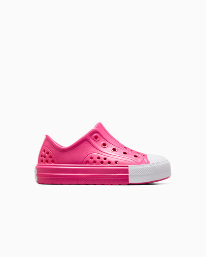 Fuchsia / Fuchsia Converse Chuck Taylor All Star Play Lite CX Kids\' Sneakers Singapore | C-21587499
