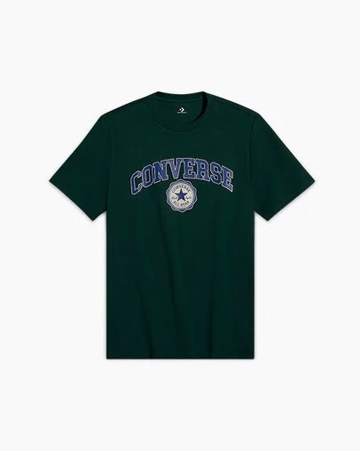 Green Converse Classic Men T Shirts Singapore | C-16530979