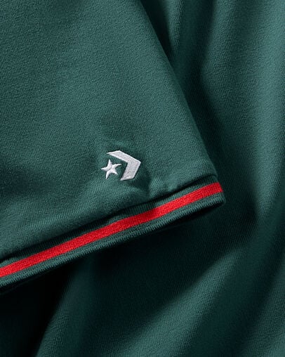 Green Converse Converse x Liverpool FC Marquis Polo Men Polo Shirts Singapore | C-83791659
